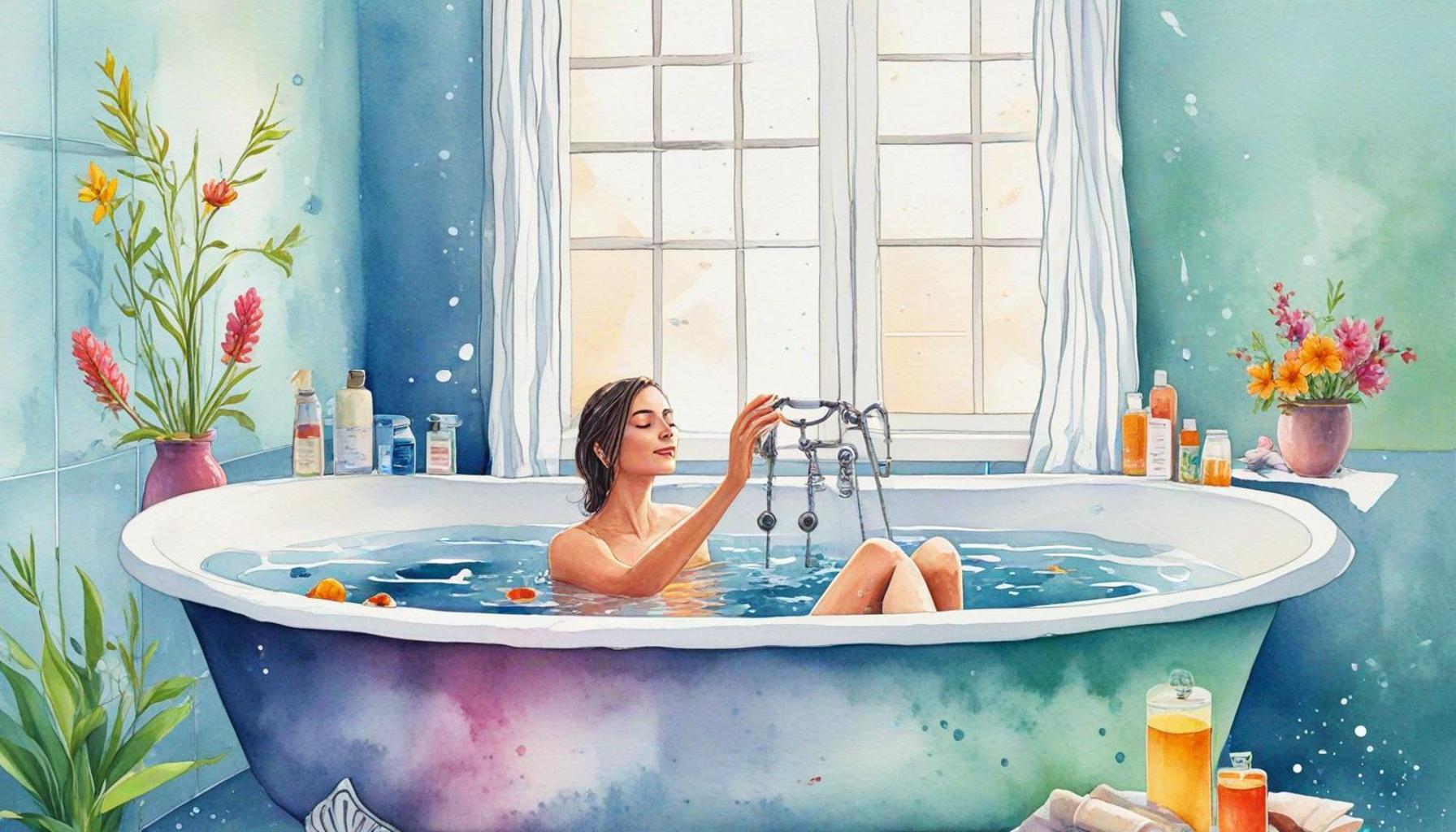 Bath Visualization Techniques to Manifest Peace Balance  Wellness